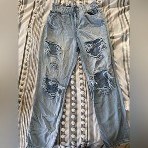 Kancan paperbag skinny jeans